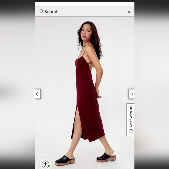 Kendall & Kylie Dresses & Skirts - Kendall & kylie linen bustier midi dress